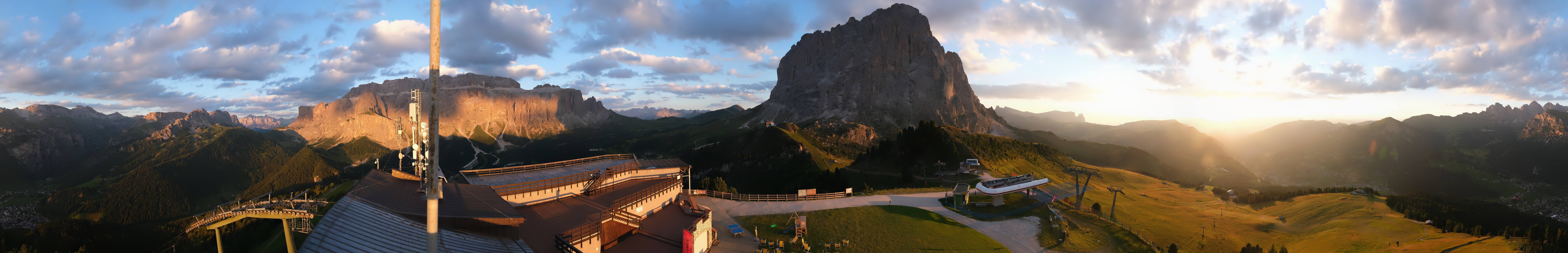 Archiv Foto Webcam Gröden: Ausblick Ciampinoi