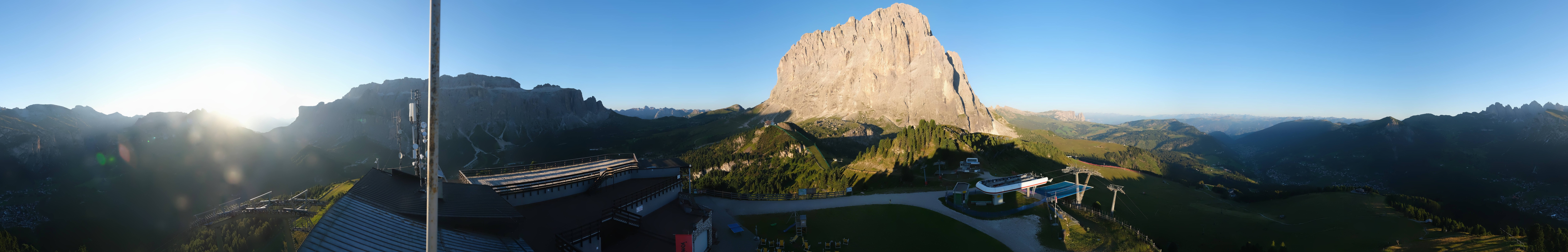 Archiv Foto Webcam Gröden: Ausblick Ciampinoi