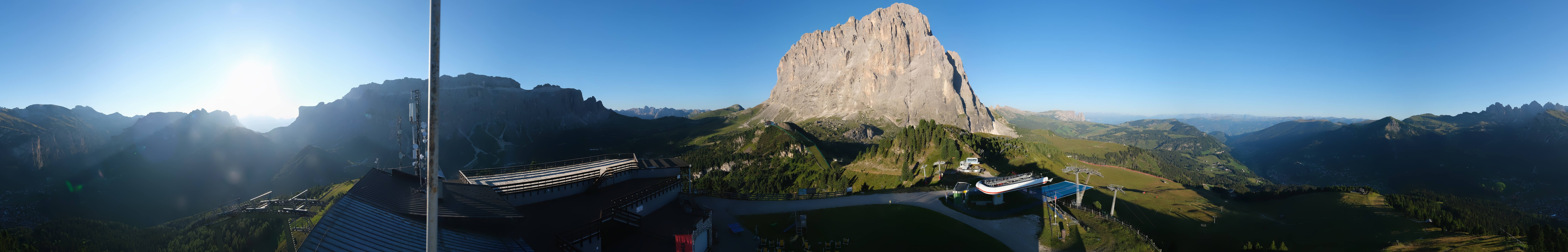 Archiv Foto Webcam Gröden: Ausblick Ciampinoi
