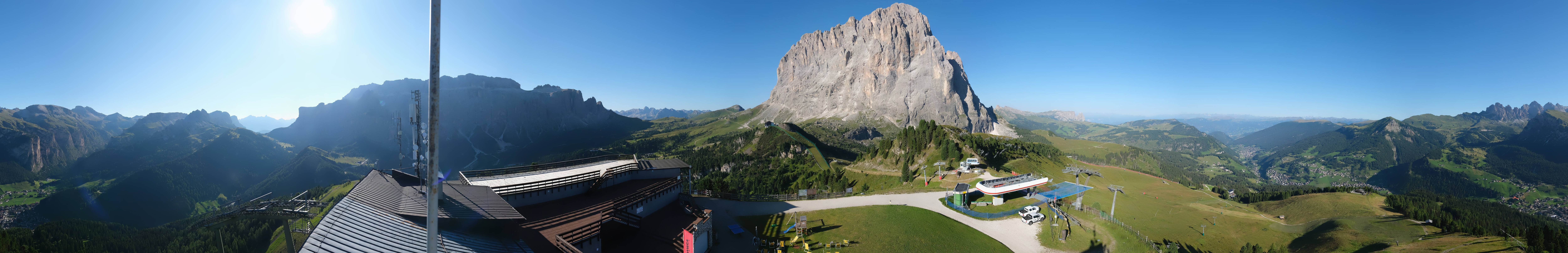 Archiv Foto Webcam Gröden: Ausblick Ciampinoi