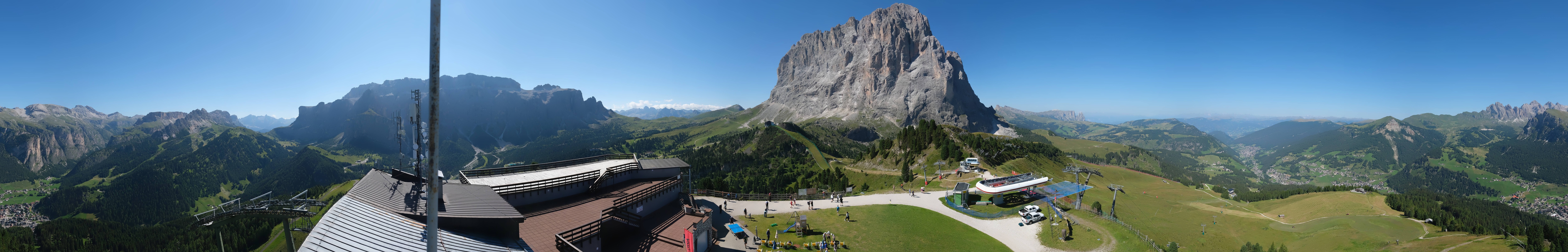 Archiv Foto Webcam Gröden: Ausblick Ciampinoi