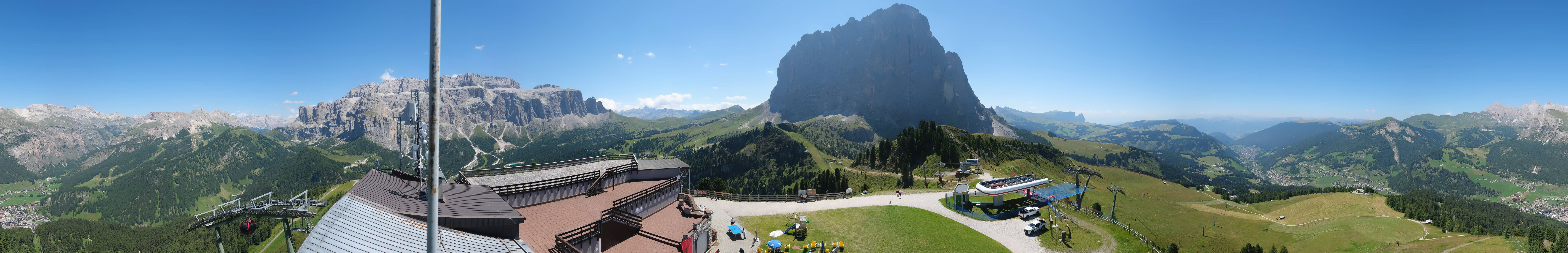 Archiv Foto Webcam Gröden: Ausblick Ciampinoi