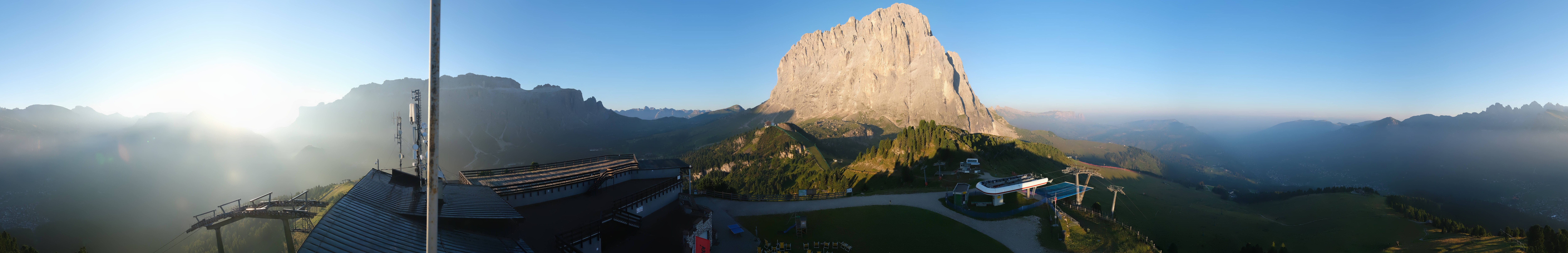Archiv Foto Webcam Gröden: Ausblick Ciampinoi