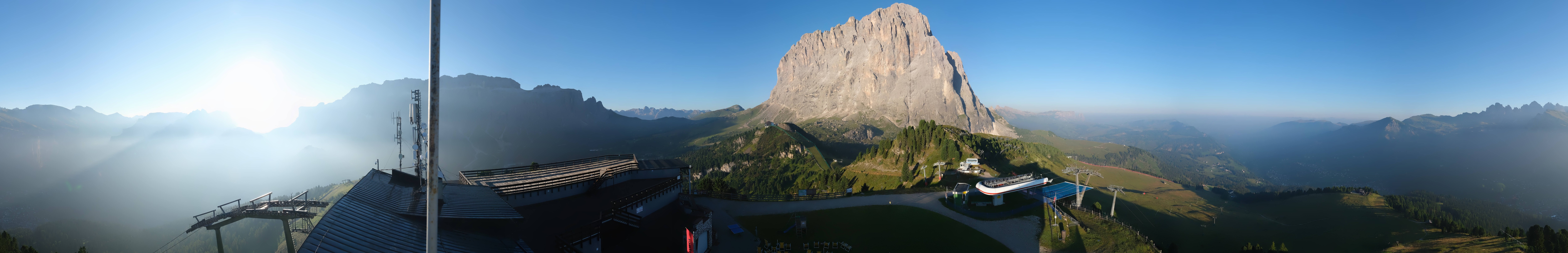 Archiv Foto Webcam Gröden: Ausblick Ciampinoi