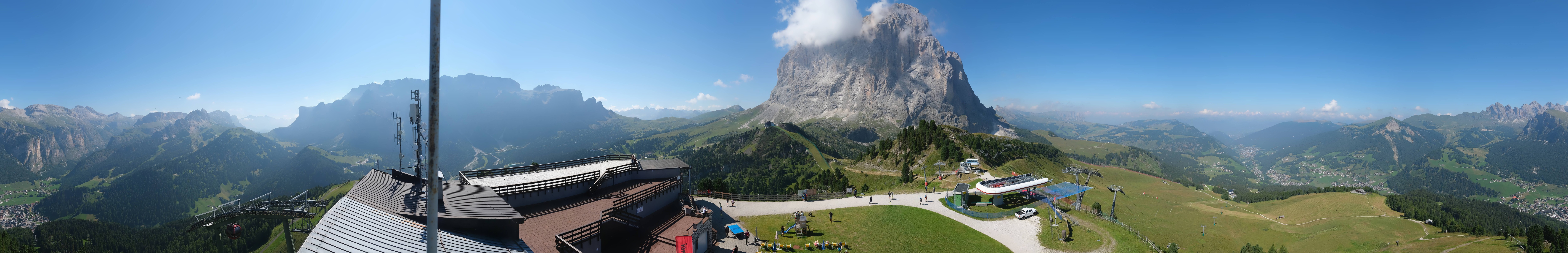 Archiv Foto Webcam Gröden: Ausblick Ciampinoi