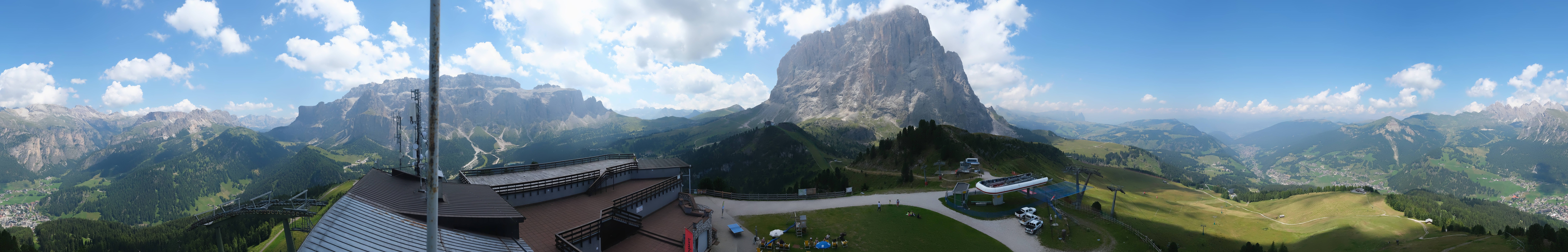 Archiv Foto Webcam Gröden: Ausblick Ciampinoi