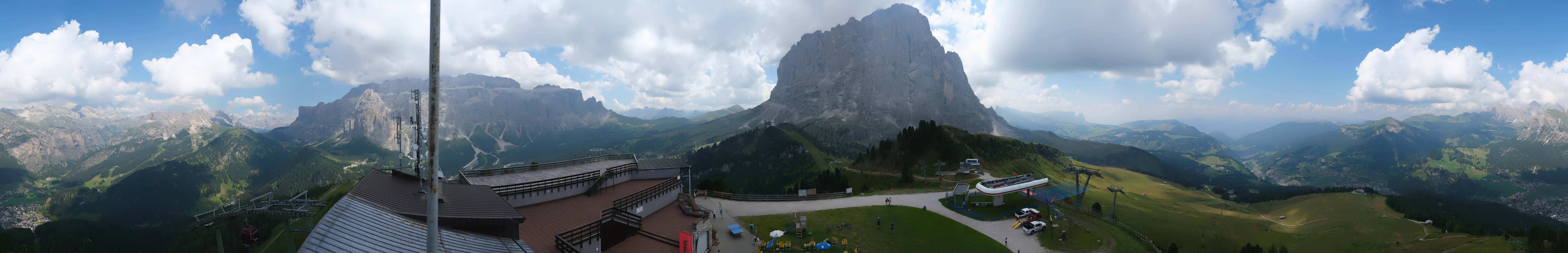 Archiv Foto Webcam Gröden: Ausblick Ciampinoi