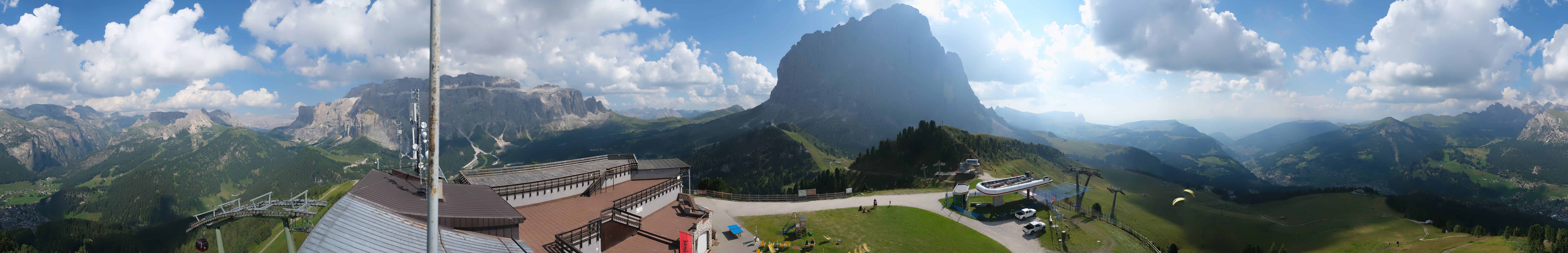 Archiv Foto Webcam Gröden: Ausblick Ciampinoi