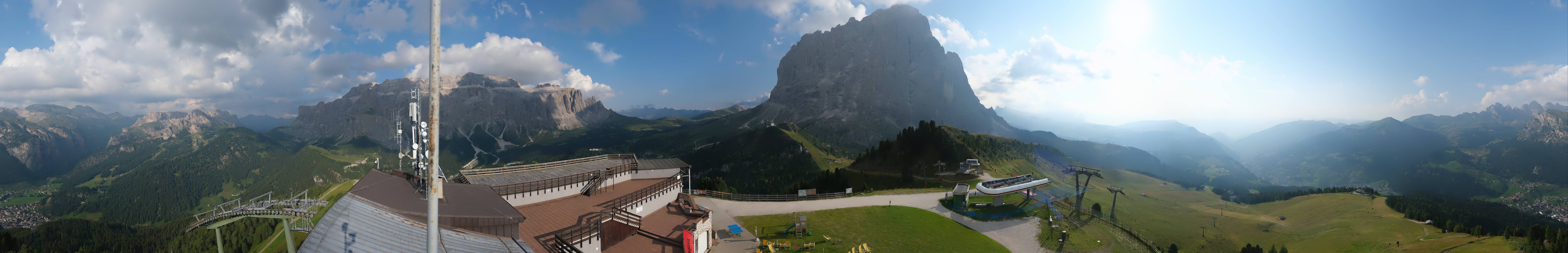 Archiv Foto Webcam Gröden: Ausblick Ciampinoi
