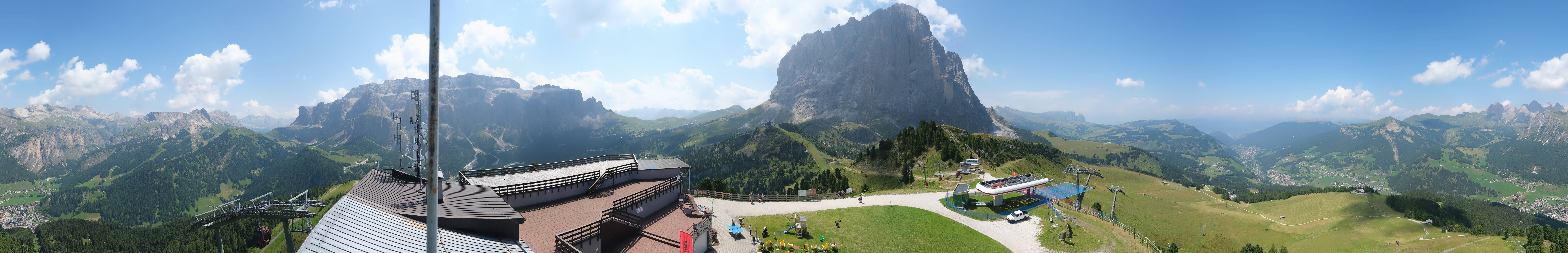 Archiv Foto Webcam Gröden: Ausblick Ciampinoi