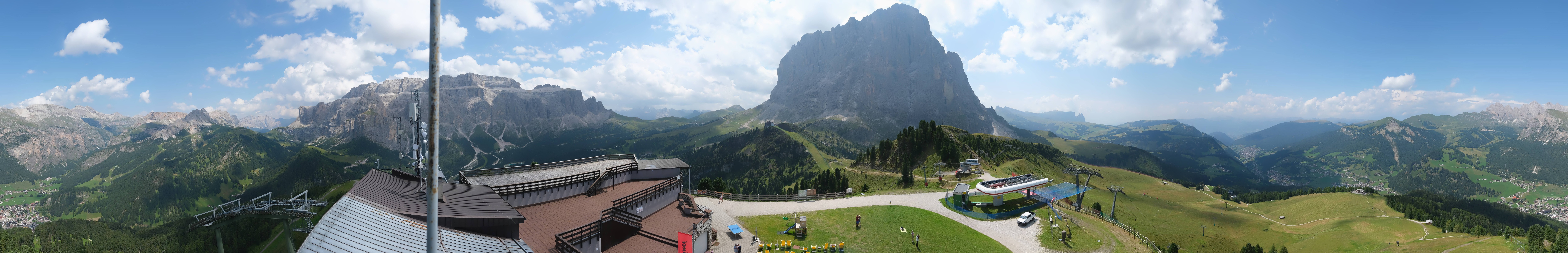 Archiv Foto Webcam Gröden: Ausblick Ciampinoi