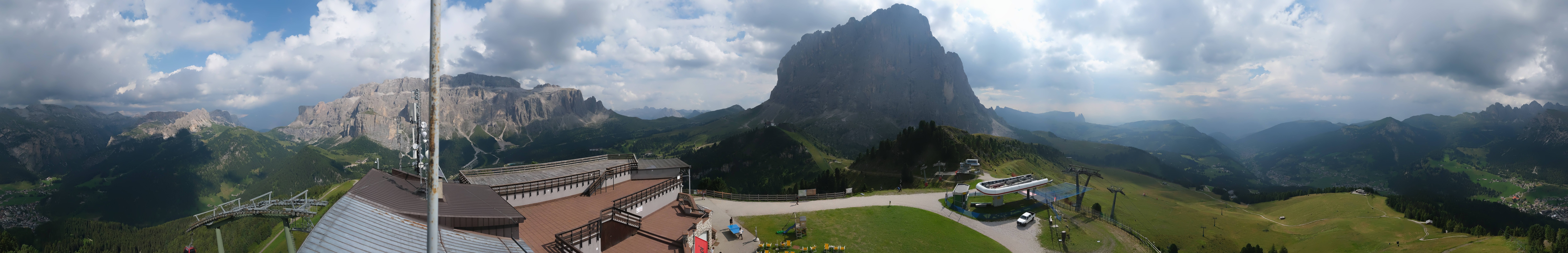 Archiv Foto Webcam Gröden: Ausblick Ciampinoi