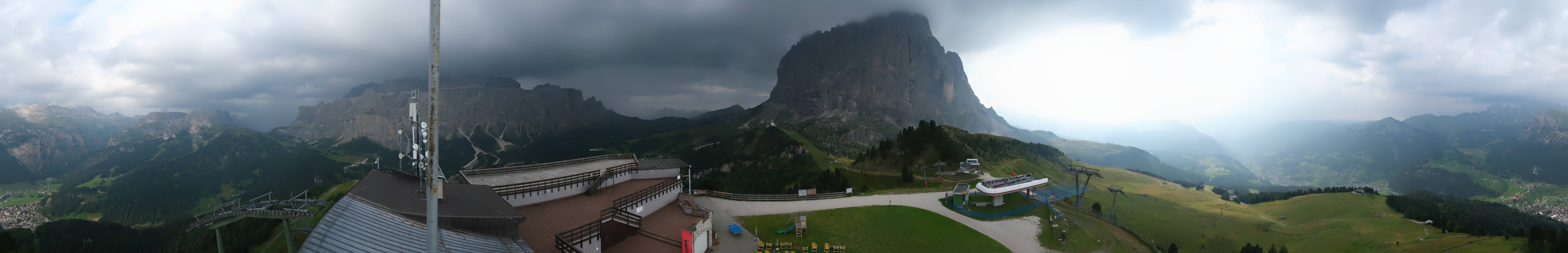 Archiv Foto Webcam Gröden: Ausblick Ciampinoi