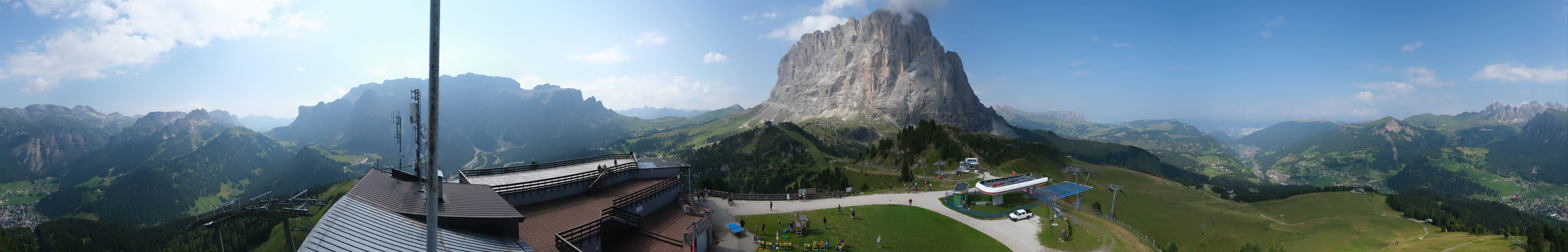 Archiv Foto Webcam Gröden: Ausblick Ciampinoi
