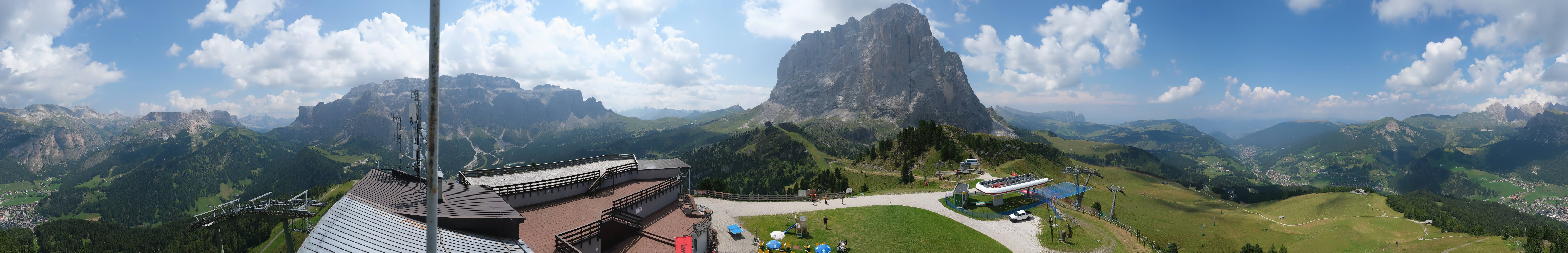 Archiv Foto Webcam Gröden: Ausblick Ciampinoi