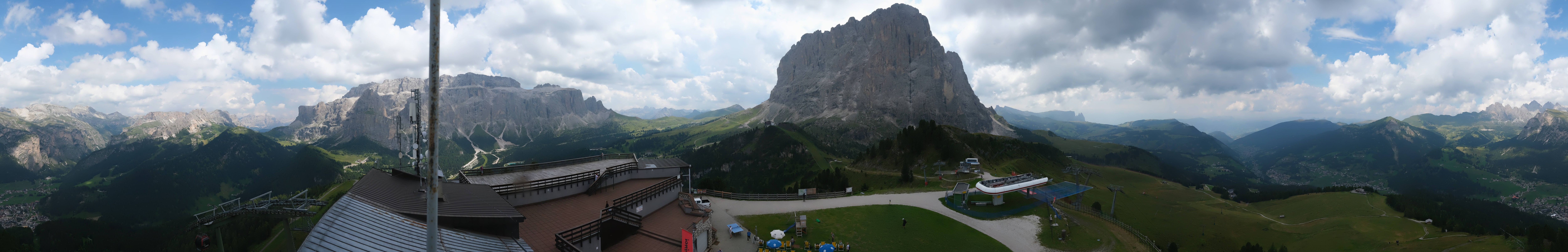 Archiv Foto Webcam Gröden: Ausblick Ciampinoi