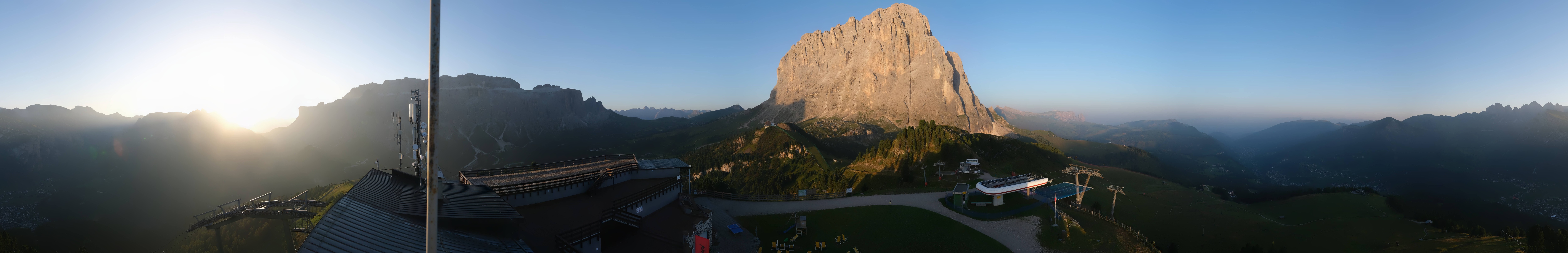 Archiv Foto Webcam Gröden: Ausblick Ciampinoi
