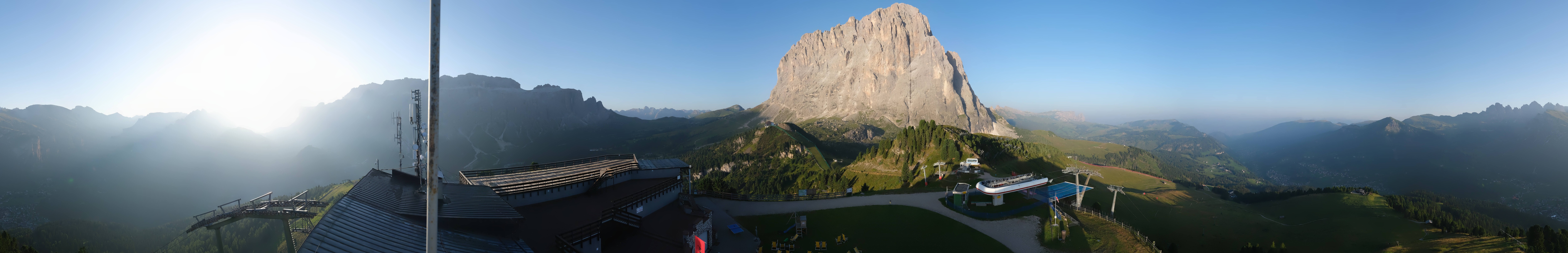 Archiv Foto Webcam Gröden: Ausblick Ciampinoi