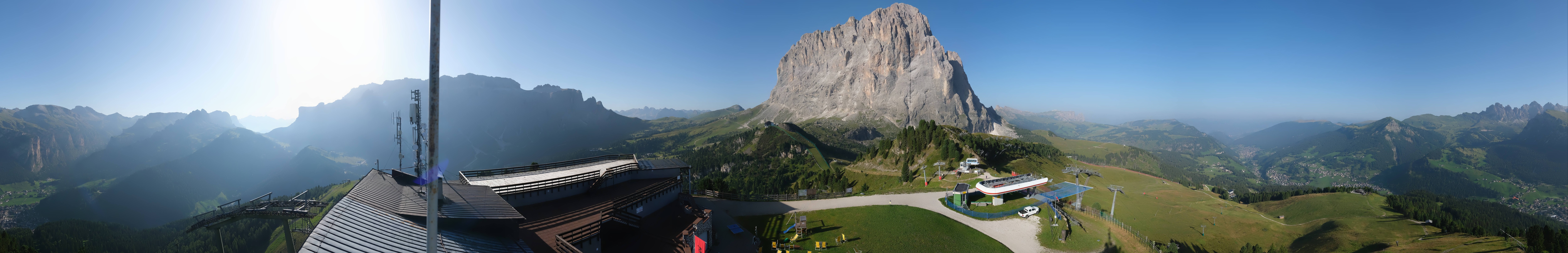 Archiv Foto Webcam Gröden: Ausblick Ciampinoi