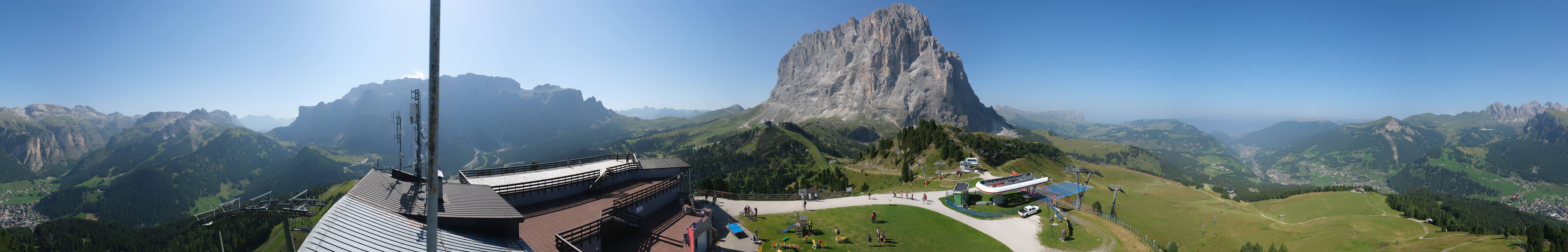 Archiv Foto Webcam Gröden: Ausblick Ciampinoi
