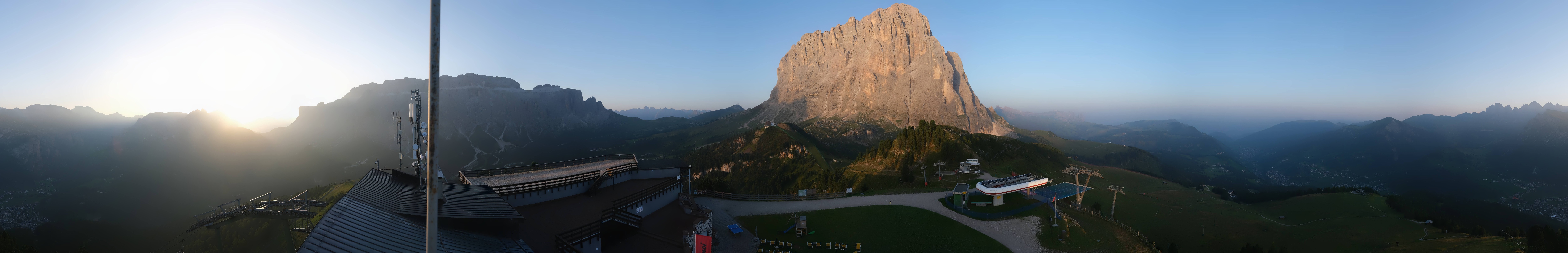 Archiv Foto Webcam Gröden: Ausblick Ciampinoi