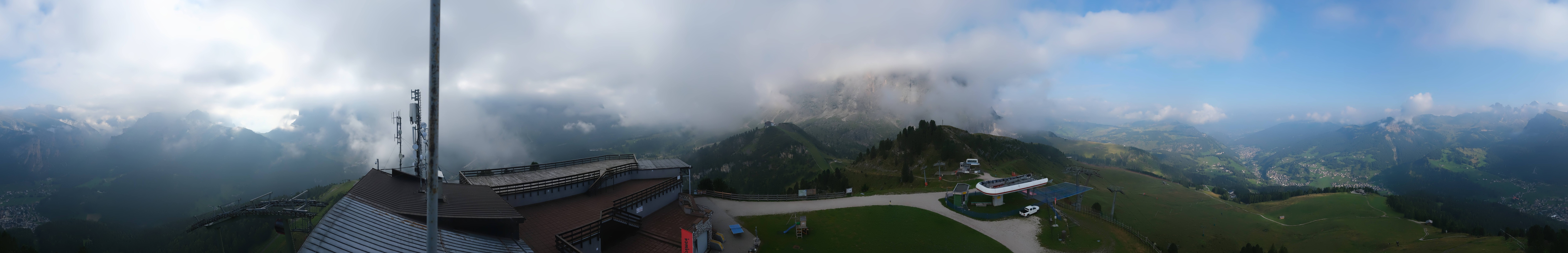 Archiv Foto Webcam Gröden: Ausblick Ciampinoi