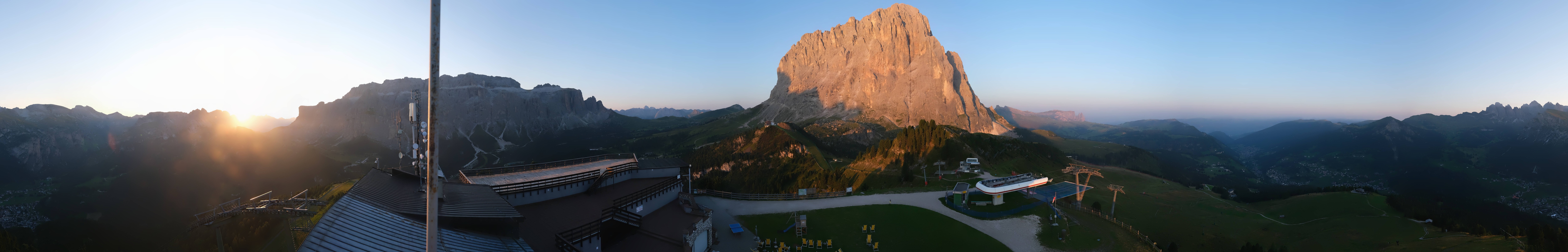 Archiv Foto Webcam Gröden: Ausblick Ciampinoi