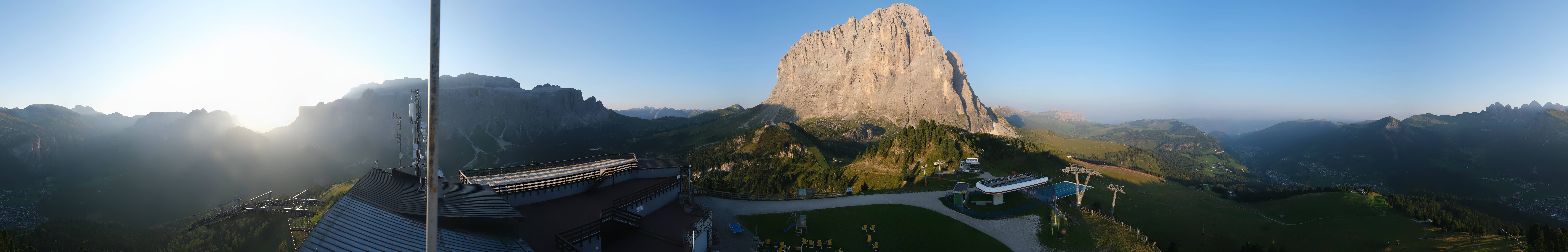 Archiv Foto Webcam Gröden: Ausblick Ciampinoi