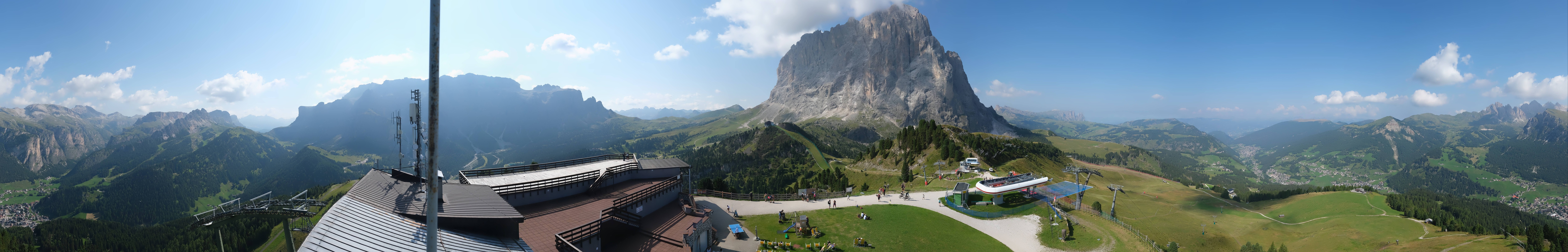 Archiv Foto Webcam Gröden: Ausblick Ciampinoi