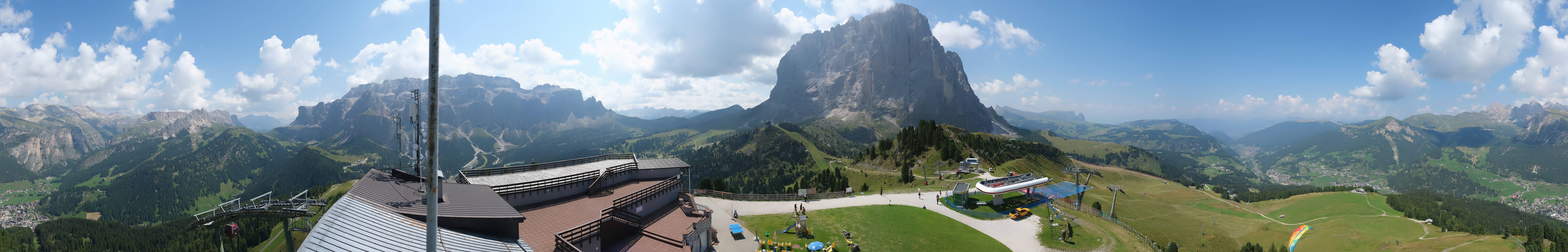 Archiv Foto Webcam Gröden: Ausblick Ciampinoi