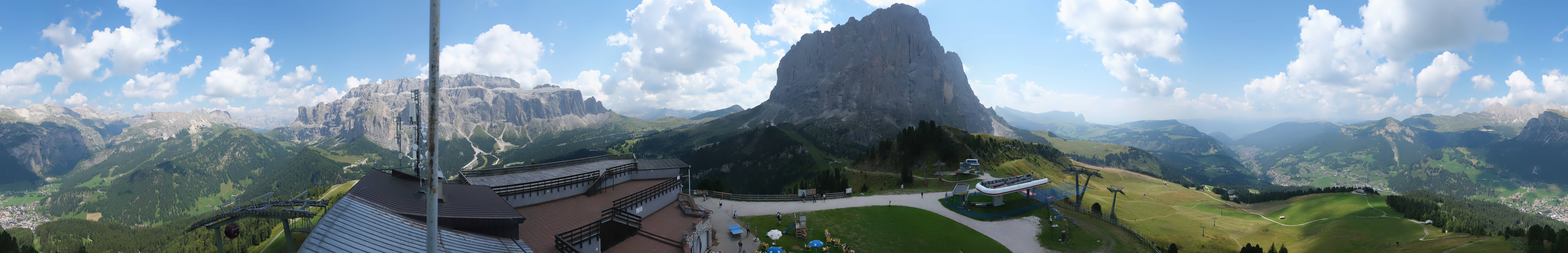 Archiv Foto Webcam Gröden: Ausblick Ciampinoi