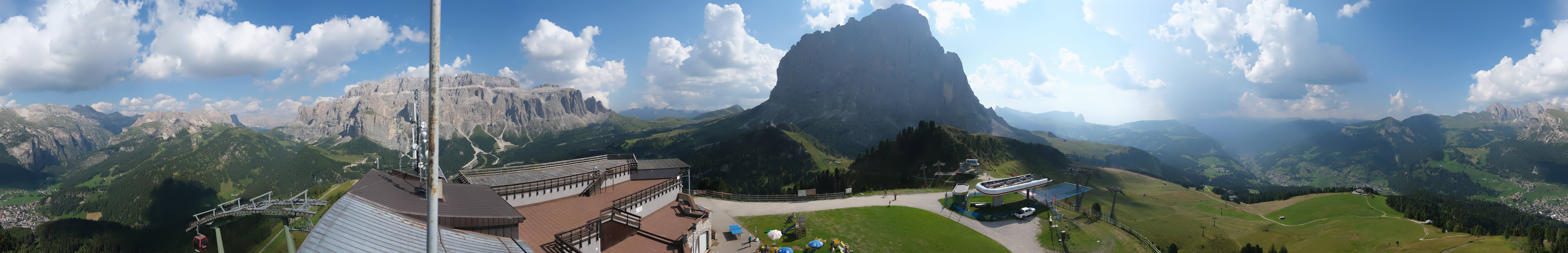 Archiv Foto Webcam Gröden: Ausblick Ciampinoi