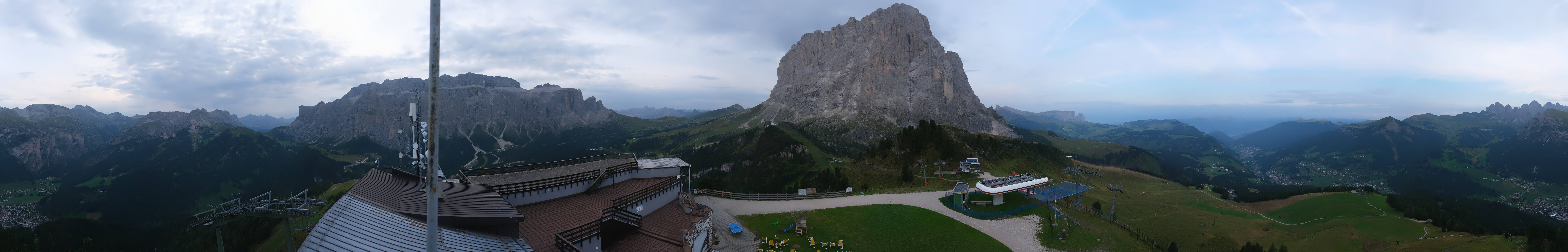 Archiv Foto Webcam Gröden: Ausblick Ciampinoi