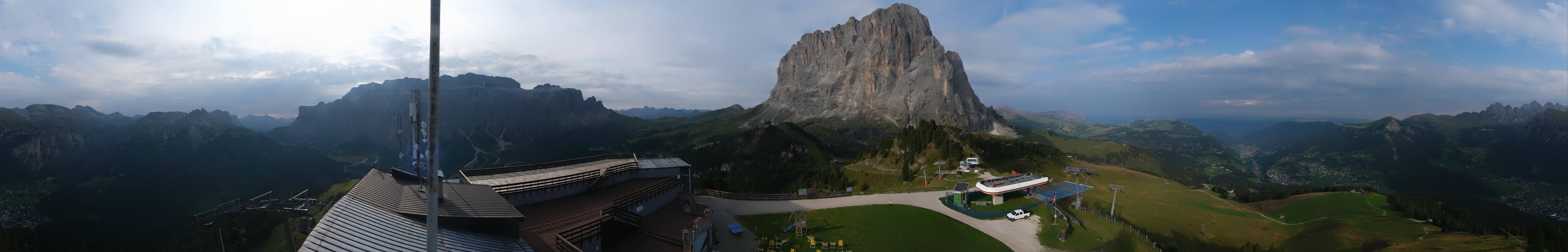 Archiv Foto Webcam Gröden: Ausblick Ciampinoi