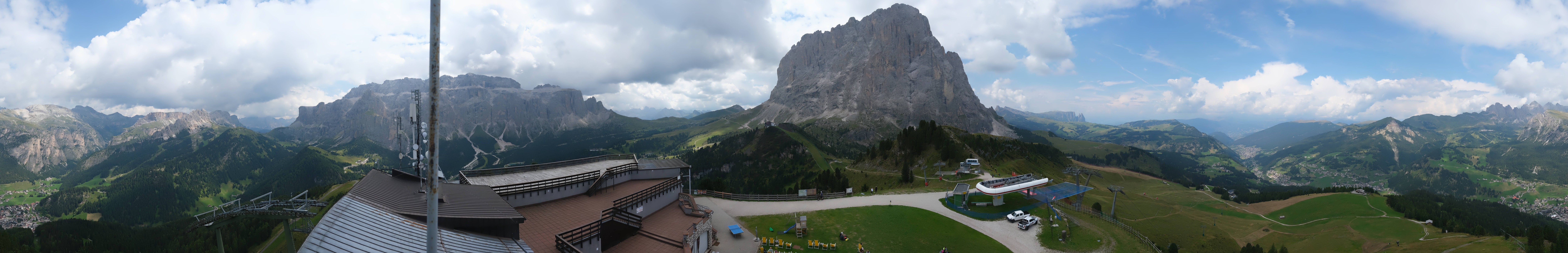Archiv Foto Webcam Gröden: Ausblick Ciampinoi
