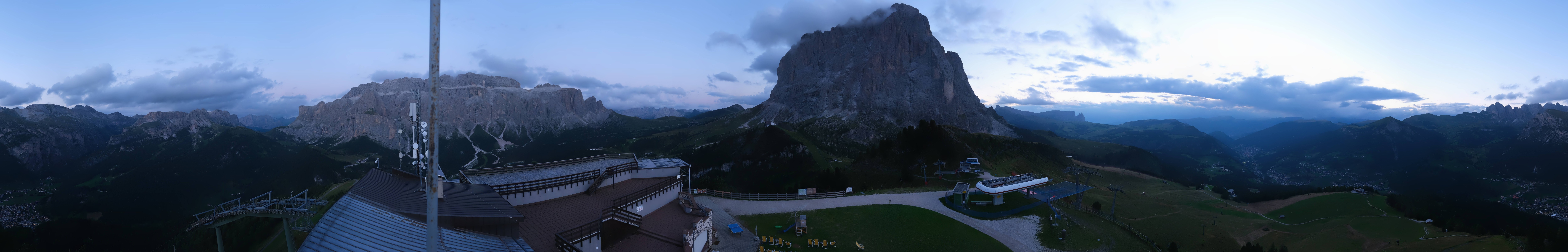 Archiv Foto Webcam Gröden: Ausblick Ciampinoi
