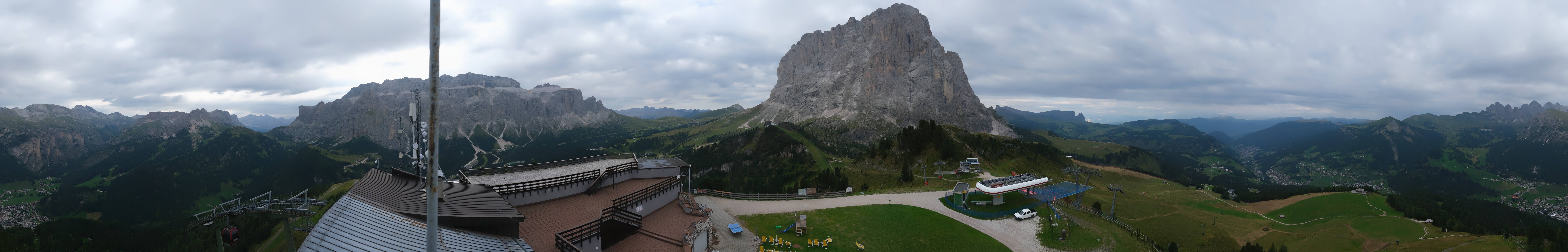 Archiv Foto Webcam Gröden: Ausblick Ciampinoi