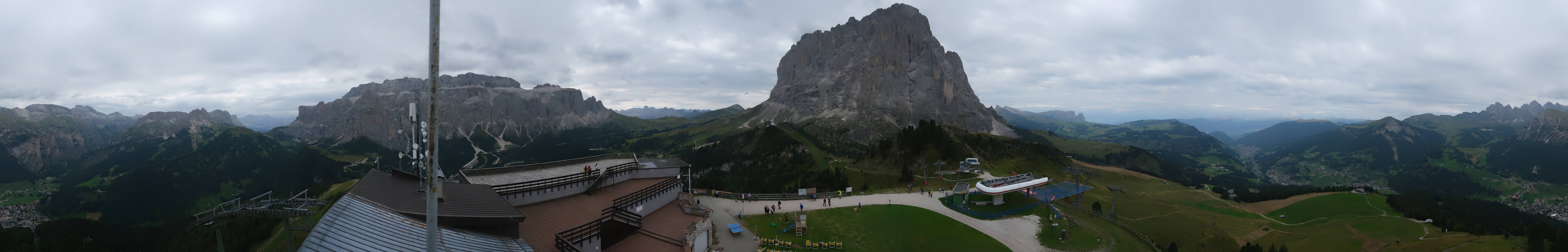 Archiv Foto Webcam Gröden: Ausblick Ciampinoi