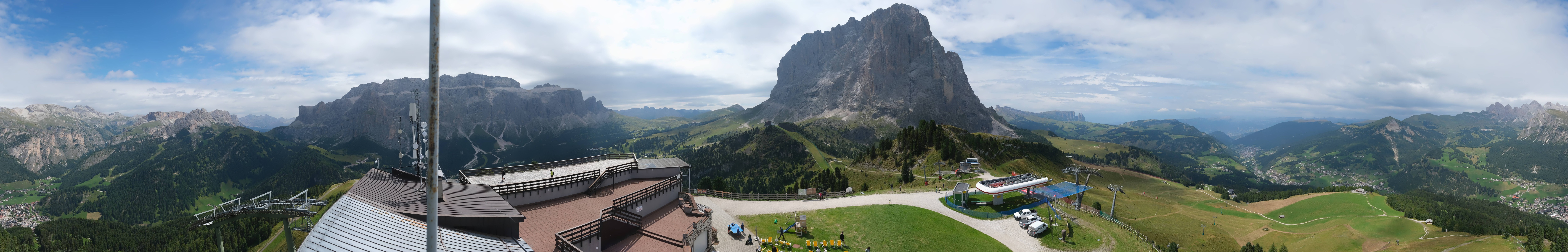 Archiv Foto Webcam Gröden: Ausblick Ciampinoi