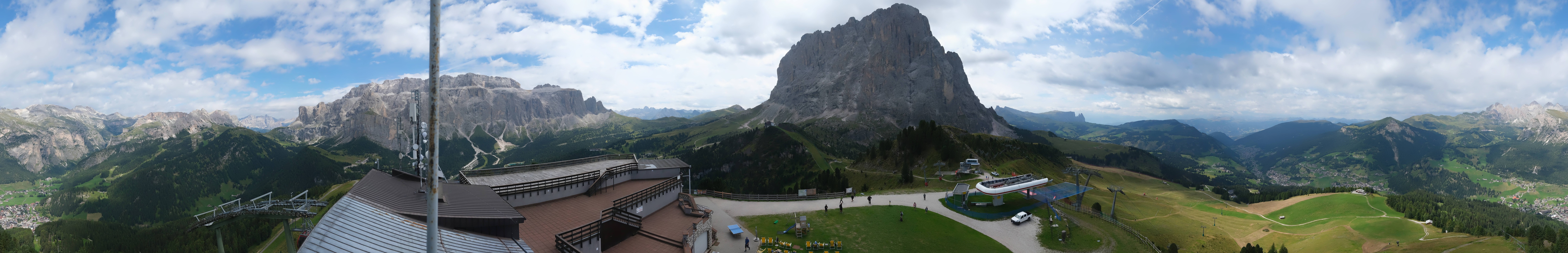 Archiv Foto Webcam Gröden: Ausblick Ciampinoi