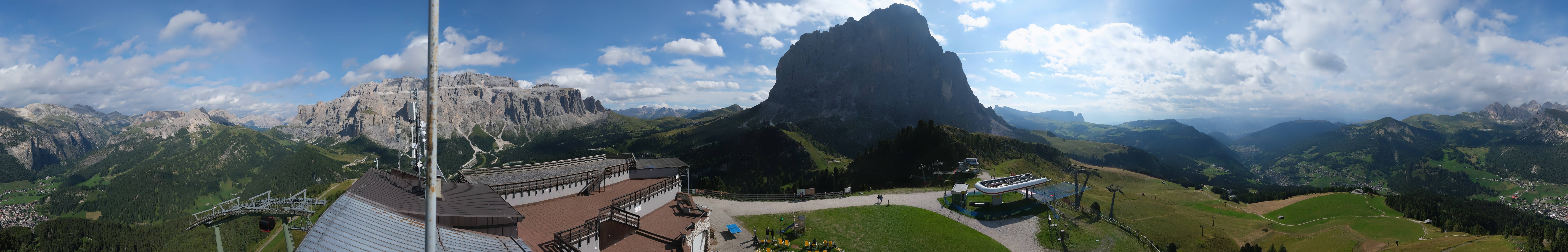 Archiv Foto Webcam Gröden: Ausblick Ciampinoi