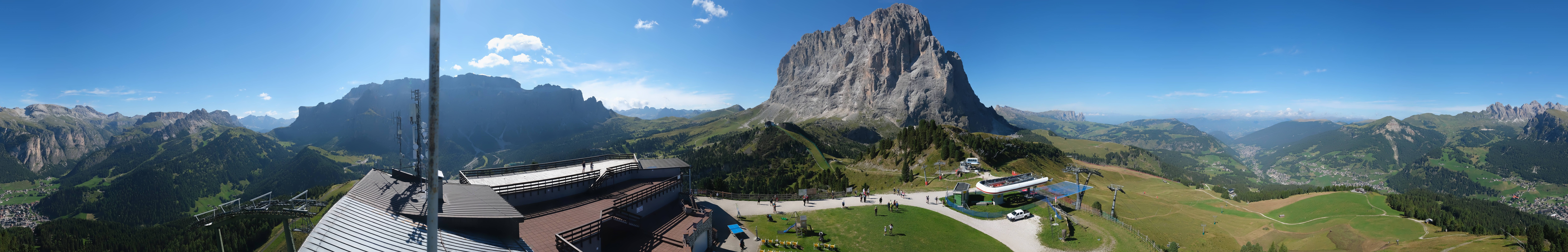 Archived image Webcam Val Gardena - View Ciampinoi top station