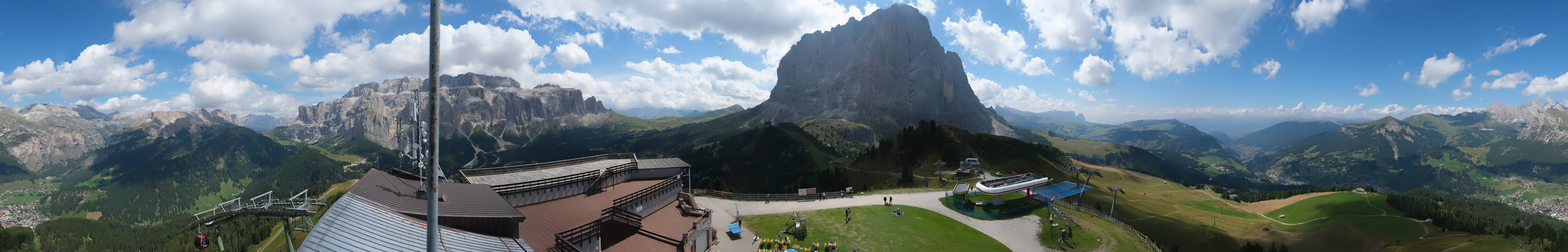 Archived image Webcam Val Gardena - View Ciampinoi top station