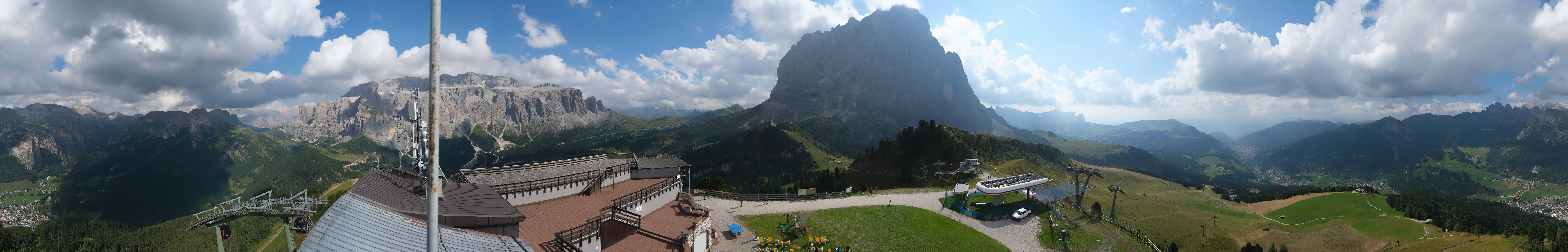 Archived image Webcam Val Gardena - View Ciampinoi top station