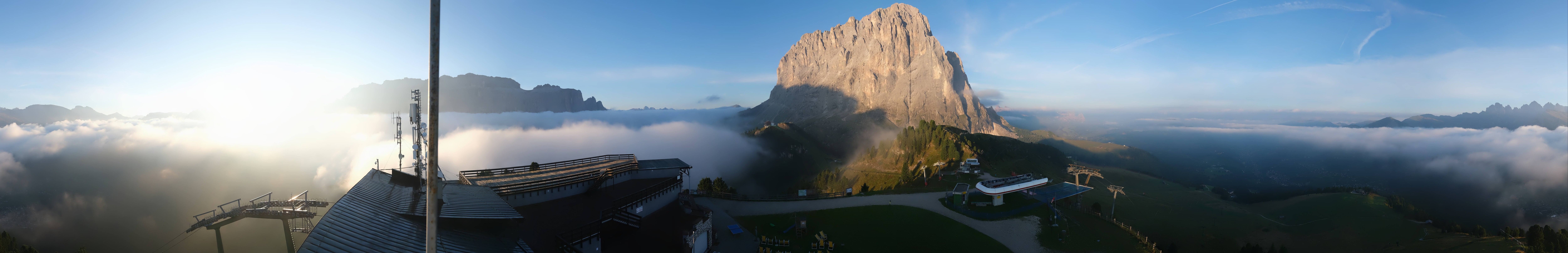 Archiv Foto Webcam Gröden: Ausblick Ciampinoi