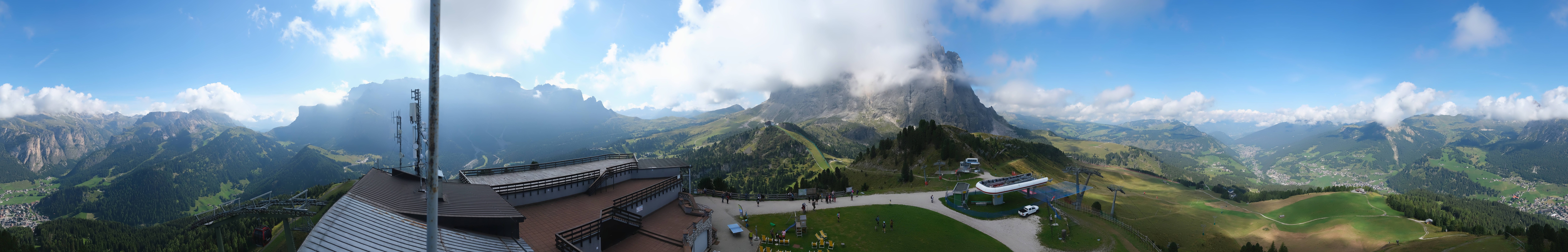 Archiv Foto Webcam Gröden: Ausblick Ciampinoi
