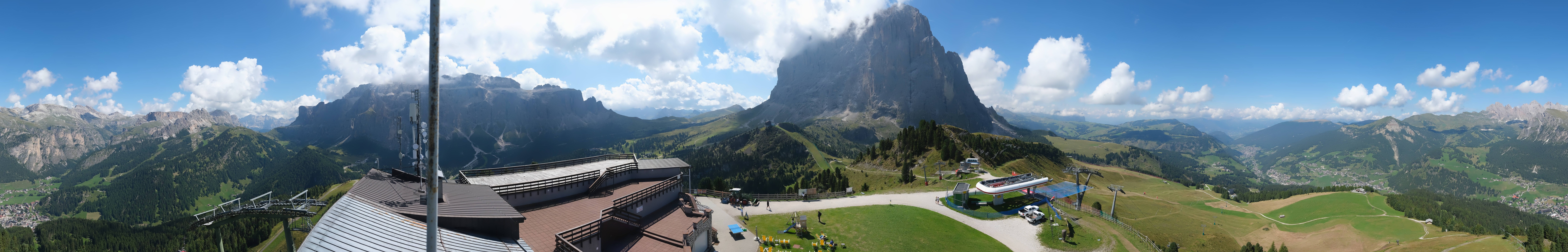 Archiv Foto Webcam Gröden: Ausblick Ciampinoi
