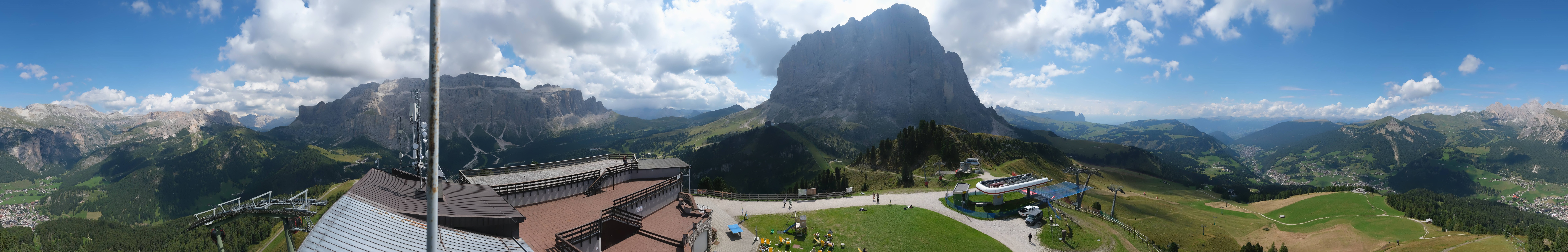 Archiv Foto Webcam Gröden: Ausblick Ciampinoi