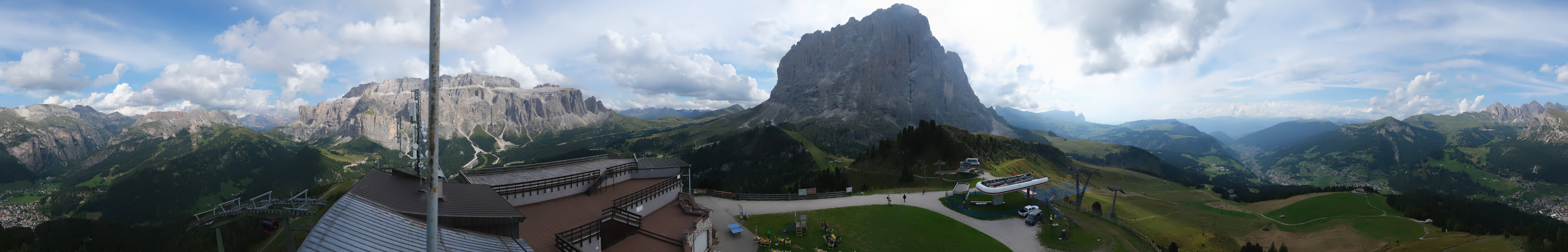 Archiv Foto Webcam Gröden: Ausblick Ciampinoi