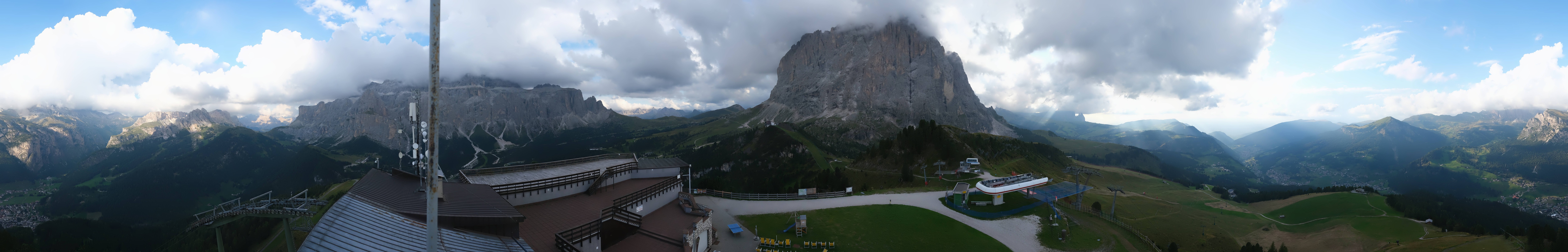 Archiv Foto Webcam Gröden: Ausblick Ciampinoi